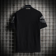 Mens Premium Cotton Printed T-Shirt - MPRIN89 - Black